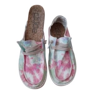 HEY DUDE Wendy Boho Mandala Tie Dye Sneaker Slip-on's